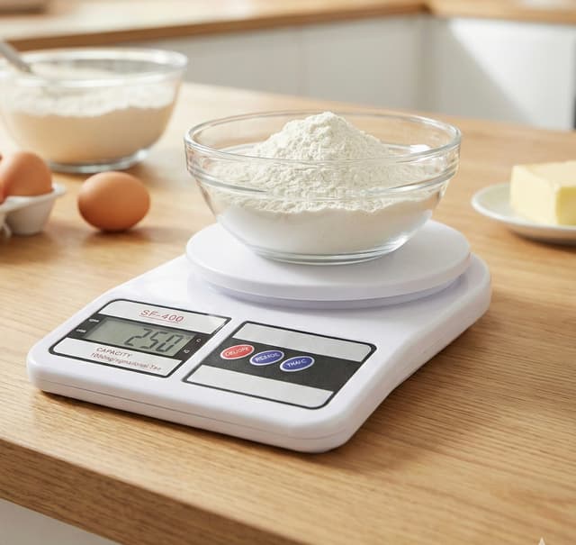 משקל מטבח דיגיטלי עד 10 ק"ג קונים רק באטרקציה מהיבואן לצרכן