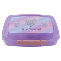 קופסת אוכל מחולקת לב קונפטי קונים רק באטרקציה מהיבואן לצרכן