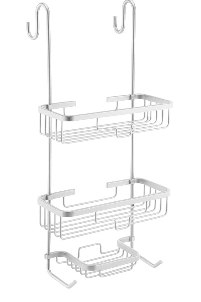 מתקן תלייה אלומיניום 2 מדפים עם סבוניה קונים רק באטרקציה מהיבואן לצרכן