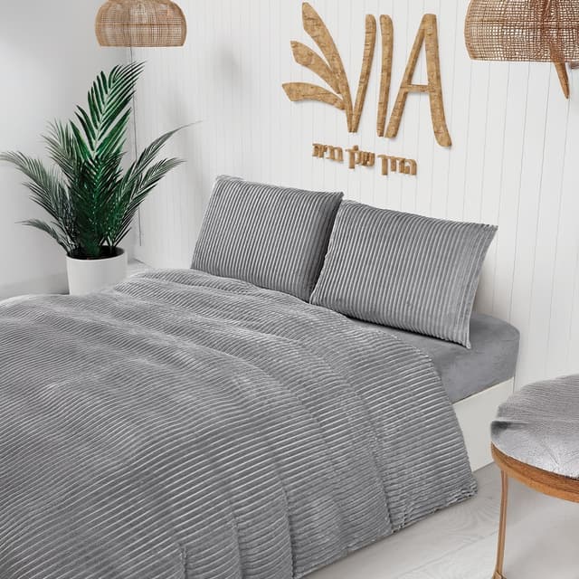 סט ליחיד ALONA פלנל במבחר צבעים קונים רק באטרקציה מהיבואן לצרכן