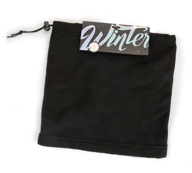 חם צוואר כפול נוער/מבוגר - שחור קונים רק באטרקציה מהיבואן לצרכן