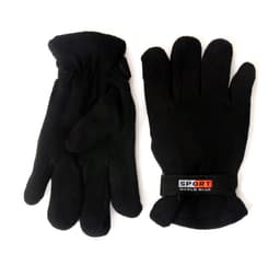 כפפות פליז SPORT נוער/מבוגר - שחור קונים רק באטרקציה מהיבואן לצרכן