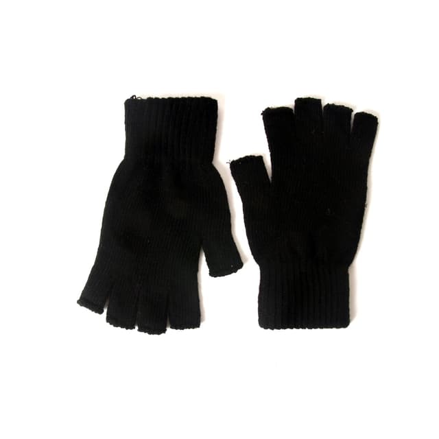 כפפות גבר גדול שחור