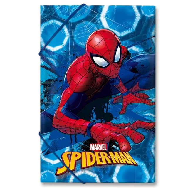 תיקיה עם גומי PP/ A4 ספיידרמן קונים רק באטרקציה מהיבואן לצרכן