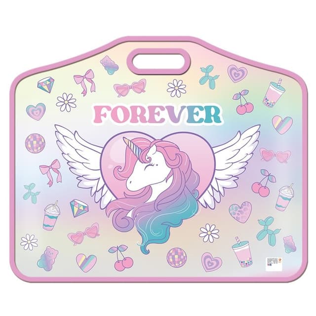 תיקיה קטנה לבלוק ציור 1/8 גיליון חד קרן קונים רק באטרקציה מהיבואן לצרכן