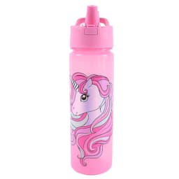 בקבוק שתיה עם לחצן 600 מ"ל - חד קרן קונים רק באטרקציה מהיבואן לצרכן