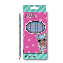 חבילה 12 עפרונות - lol קונים רק באטרקציה מהיבואן לצרכן