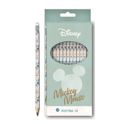 חבילה 12 עפרונות -מיקי קונים רק באטרקציה מהיבואן לצרכן