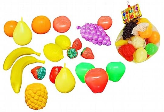 סט 19 יחידות פירות ברשת קונים רק באטרקציה מהיבואן לצרכן
