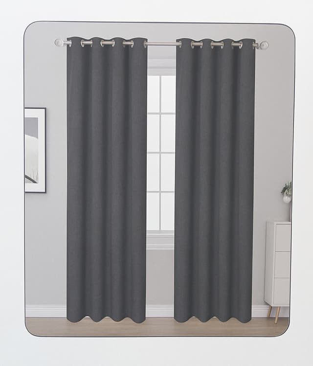 וילון דגם ROMA חצי אטום בד ג'קראד מידה : 140X250ס"מ צבעים: לבן / מוקה / אפור בהיר / אפור כהה קונים רק באטרקציה מהיבואן לצרכן