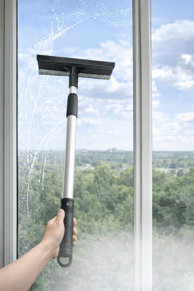 מגב חלון טלסקופי ידית אלומיניום קונים רק באטרקציה מהיבואן לצרכן