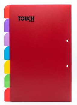 חבילה 7 חוצצי פלסטיק גודל פוליו קונים רק באטרקציה מהיבואן לצרכן