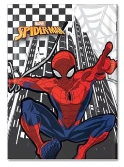 חבילה 5 מחברות 40 דף, 14 שורות A5 - ספיידרמן קונים רק באטרקציה מהיבואן לצרכן