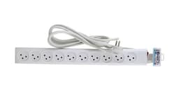 רב שקע 10 שקעים עם מפסק וכבל 3 מטר קונים רק באטרקציה מהיבואן לצרכן