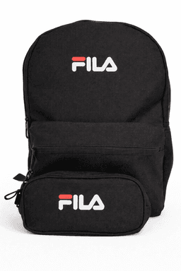 תיק גב FILA בעל 2 תאים וקלמר צבע שחור קונים רק באטרקציה מהיבואן לצרכן