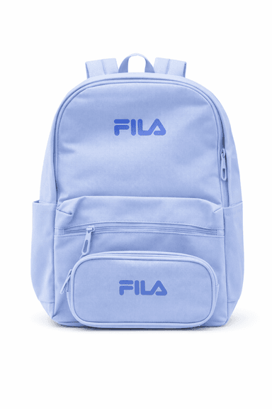 תיק גב FILA בעל 2 תאים וקלמר 2 תאים צבע תכלת קונים רק באטרקציה מהיבואן לצרכן