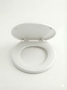 מושב אסלה פלסטיק - מראה לבן, נקי וקלאסי קונים רק באטרקציה מהיבואן לצרכן