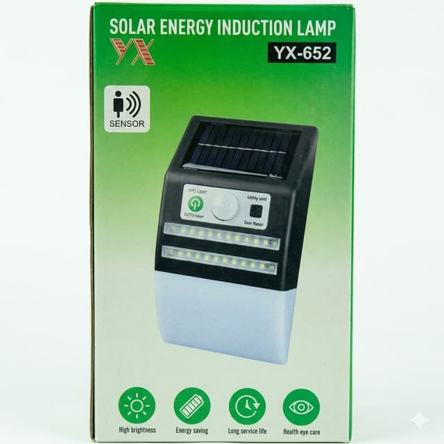 מנורת קיר סולארי חכם – תאורה חזקה ללא חשמל קונים רק באטרקציה מהיבואן לצרכן