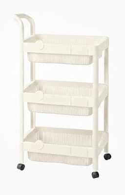 עגלת אחסון 3 קומות 40x29x70 ס"מ – פתרון נייד ומעוצב קונים רק באטרקציה מהיבואן לצרכן