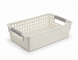 סלסלת אחסון מעוצבת 30X21X8.5 ס"מ – סדר מושלם קונים רק באטרקציה מהיבואן לצרכן