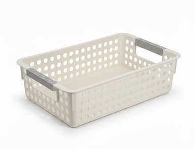 סלסלת אחסון מעוצבת 30X21X8.5 ס"מ – סדר מושלם קונים רק באטרקציה מהיבואן לצרכן