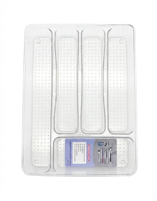 ארגונית שקופה למגירת סכו"ם – סדר וניקיון במטבח קונים רק באטרקציה מהיבואן לצרכן