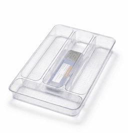 ארגונית שקופה למגירה 4 תאים – סדר וארגון בקלי קלות קונים רק באטרקציה מהיבואן לצרכן