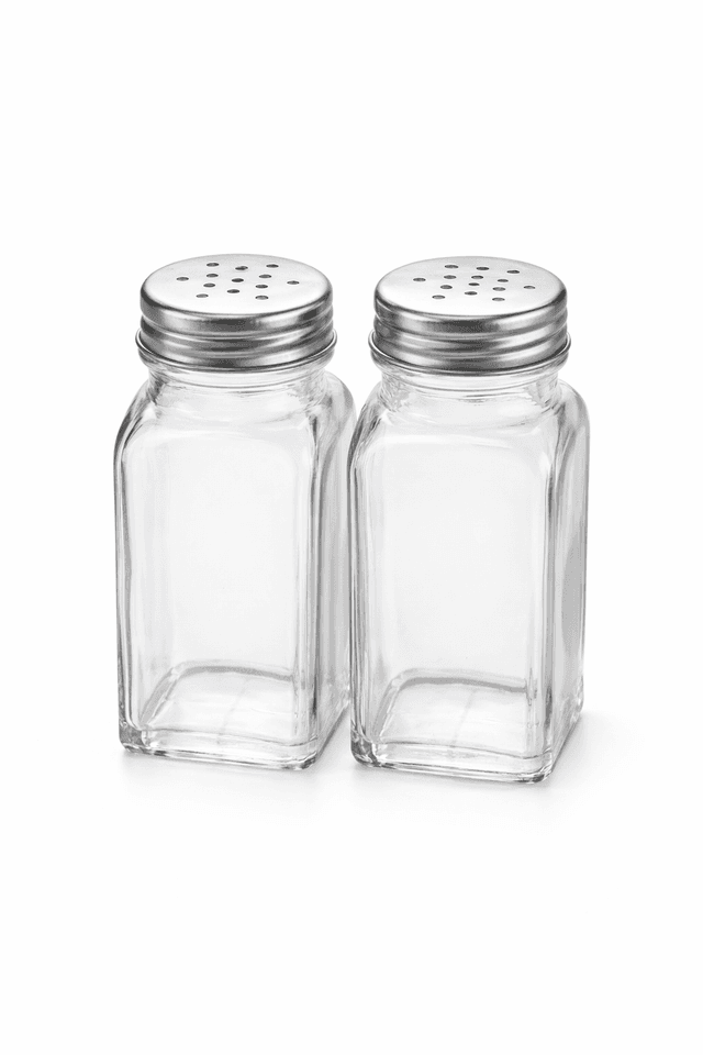 סט מלחייה ופלפלייה מזכוכית – עיצוב קלאסי קונים רק באטרקציה מהיבואן לצרכן