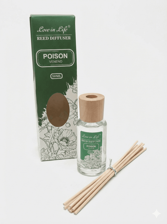 מפיץ ריח פויזון – ניחוח מסתורי ועמוק קונים רק באטרקציה מהיבואן לצרכן