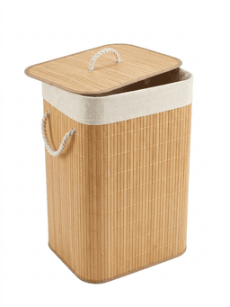 סל כביסה במבוק מעוצב – פתרון אחסון טבעי ויוקרתי קונים רק באטרקציה מהיבואן לצרכן