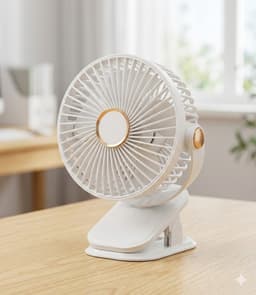 מאוורר קליפס לבן נטען רב-שימושי עוצמתי – קומפקטי ומעוצב קונים רק באטרקציה מהיבואן לצרכן