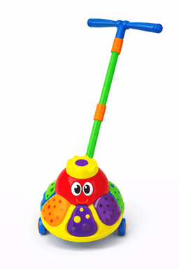 הליכון חיפושית צבעונית – צעצוע דחיפה לפעוטות קונים רק באטרקציה מהיבואן לצרכן