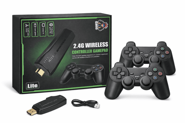 קונסולת רטרו אלחוטית 4K – גיים סטיק לטלוויזיה קונים רק באטרקציה מהיבואן לצרכן