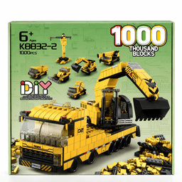 ערכת הרכבה כלי עבודה הנדסי 1000 חלקים קונים רק באטרקציה מהיבואן לצרכן