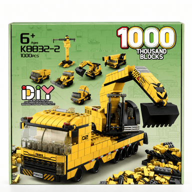 ערכת הרכבה כלי עבודה הנדסי 1000 חלקים קונים רק באטרקציה מהיבואן לצרכן