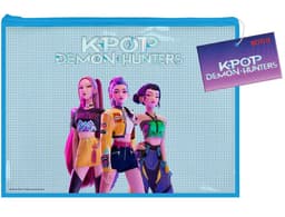 תיקיית רשת קיי פופ עם רוכסן 34×24 ס״מ KPOP קונים רק באטרקציה מהיבואן לצרכן