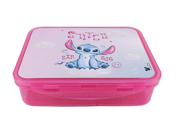 קופסת אוכל מחולקת 3 תאים סטיץ׳ Disney קונים רק באטרקציה מהיבואן לצרכן