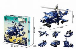 ערכת הרכבה מסוק משטרה 1000 חלקים קונים רק באטרקציה מהיבואן לצרכן