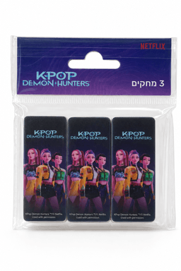 סט 3 מחקים קיי-פופ KPop קונים רק באטרקציה מהיבואן לצרכן