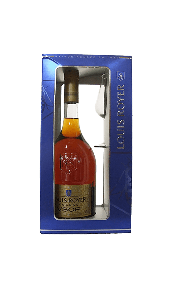 מארז קוניאק לואי רוייה VSOP 700 מ"ל + כוס | בנא משקאות