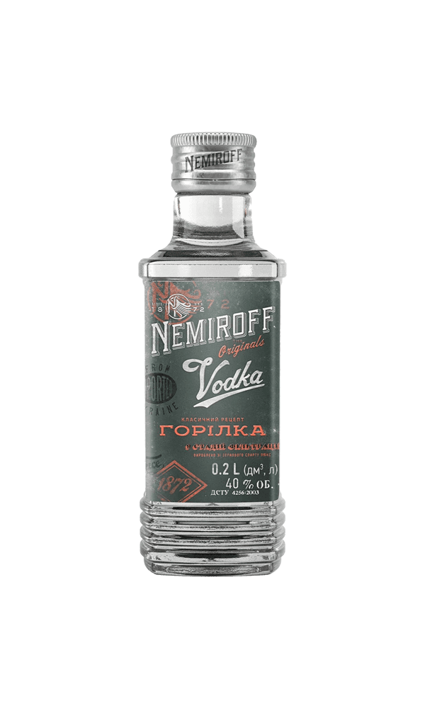 וודקה נמירוף אוריג'ינל 200 מ"ל | בנא משקאות