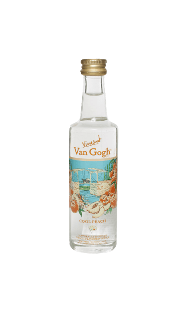 מיני וודקה ואן גוך אפרסק 50 מ"ל | בנא משקאות