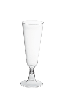 10 גביעי שמפנייה מפלסטיק | בנא משקאות