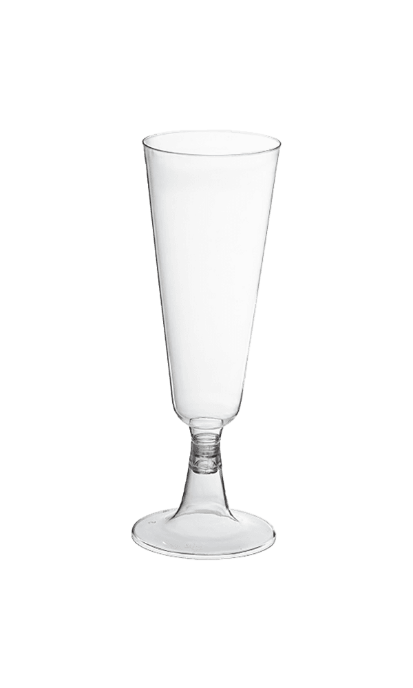 10 גביעי שמפנייה מפלסטיק | בנא משקאות