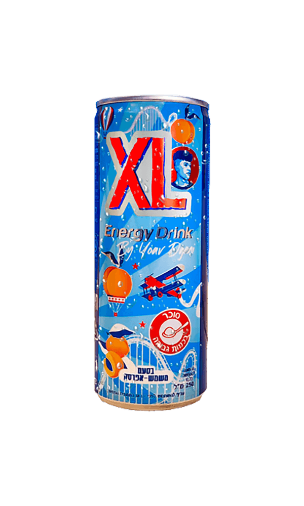 אפרסק פחית 250 מל XL