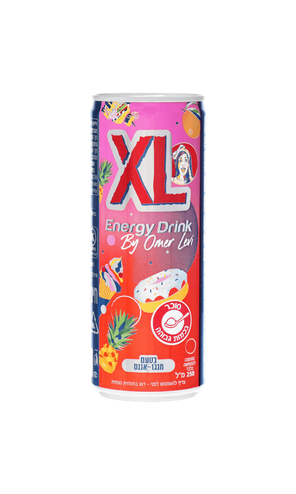 מ.אננס פחית 250 XL  