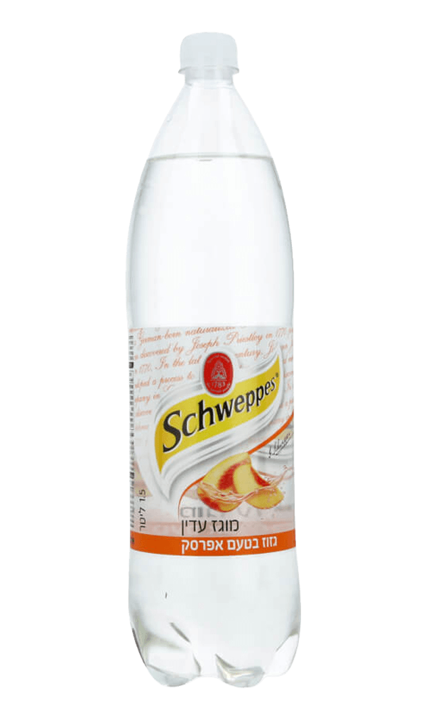 שוופס אפרסק מוגז 1.5ליטר