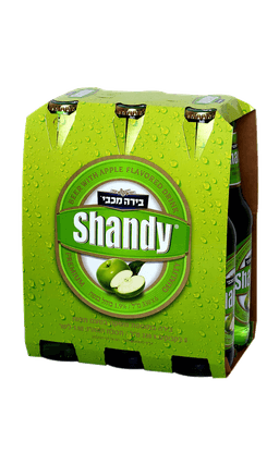 שנדי תפוח 330 בקבוק