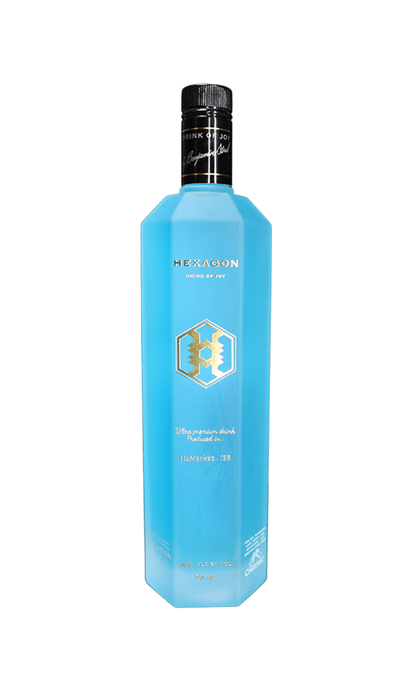 הקסגון וודקה פטל כחול 750 מ"ל | בנא משקאות