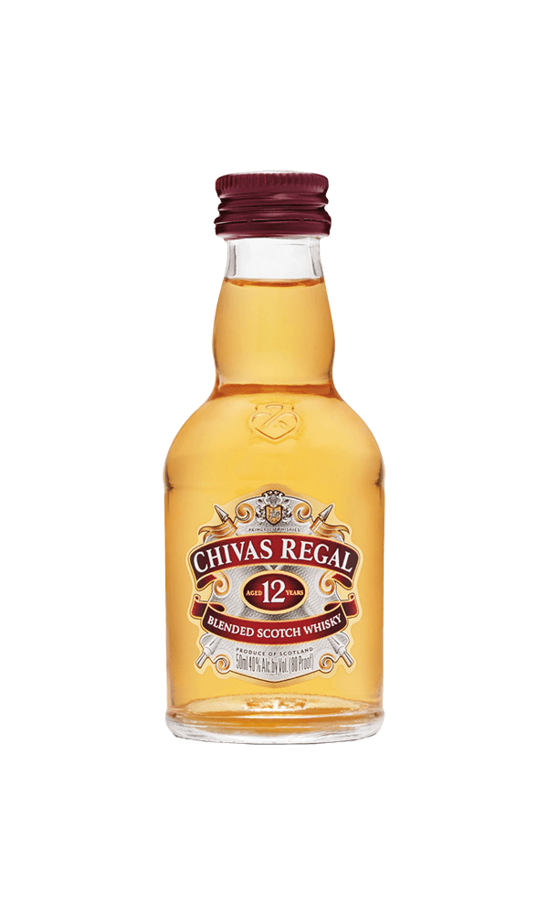 מיני וויסקי שיבאס 12 שנה 50 מ"ל | בנא משקאות